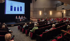SWIB leaders present to the UW-Madison Retirement Association.