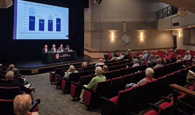 SWIB leaders present to the UW-Madison Retirement Association.